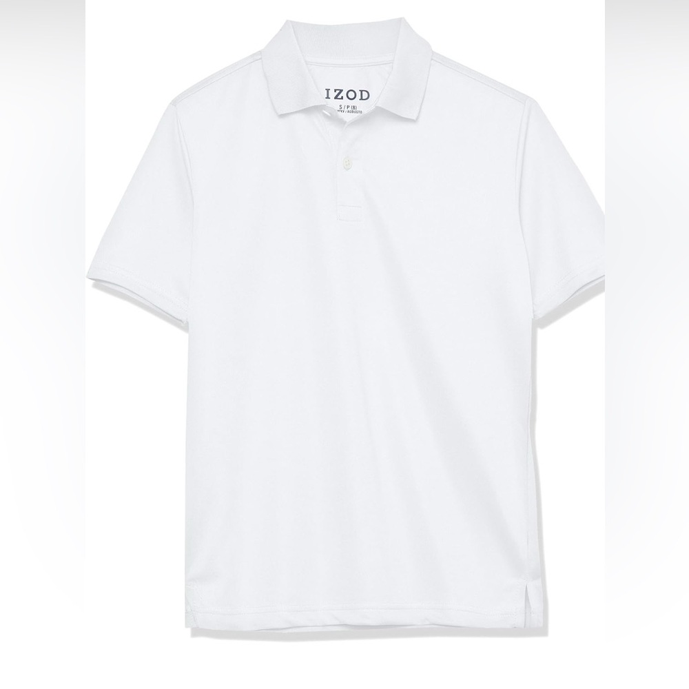 IZOD Boys' School Uniform Short Sleeve Polo Shirt size XL 18-20